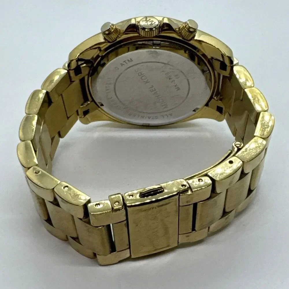 Michael Kors Blair MK5166 Women's Gold Stainless Steel Analog Dial Watch JNA591